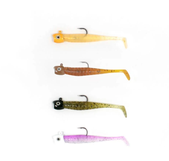 Ryuji Mebaru Micro Shad 6.5cm 3.8gr Naturel Mix Silikon Yem