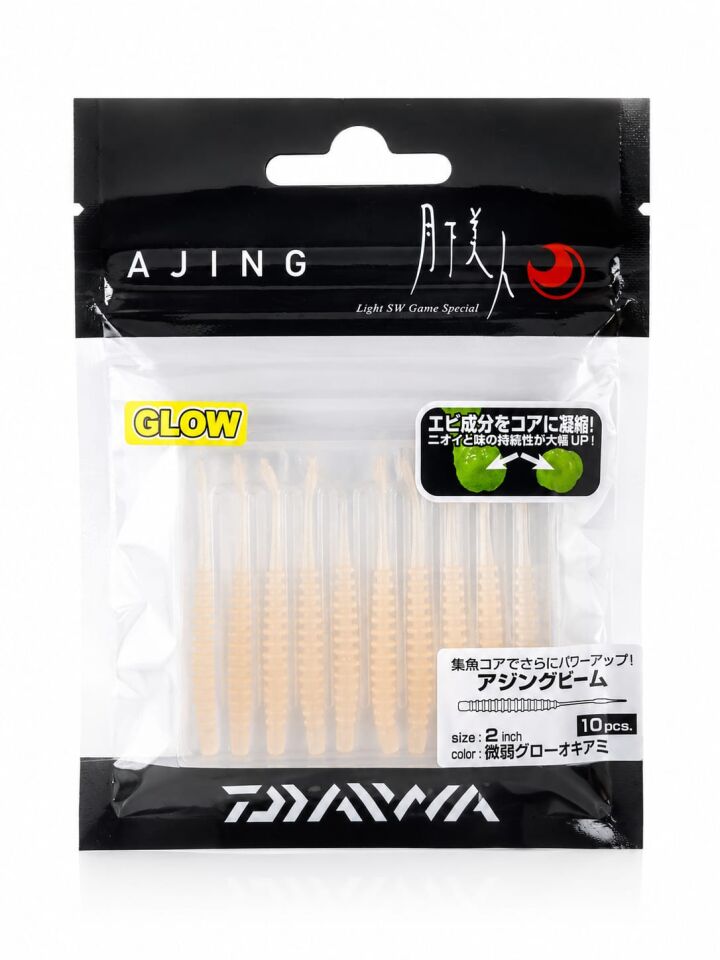 Daiwa Gekkabijin Ajing Beam 5 cm LRF Silikon Yem