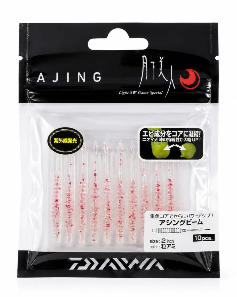 Daiwa Gekkabijin Ajing Beam 5 cm LRF Silikon Yem