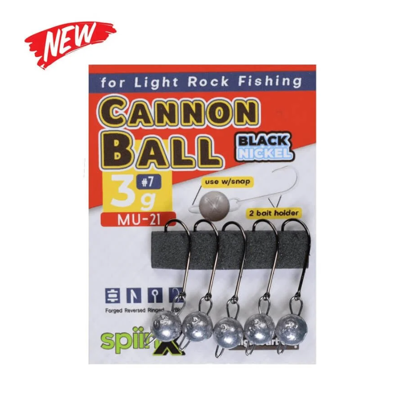 Spiinx Cannon Ball Ham Boyasız Mafsallı Jig Head