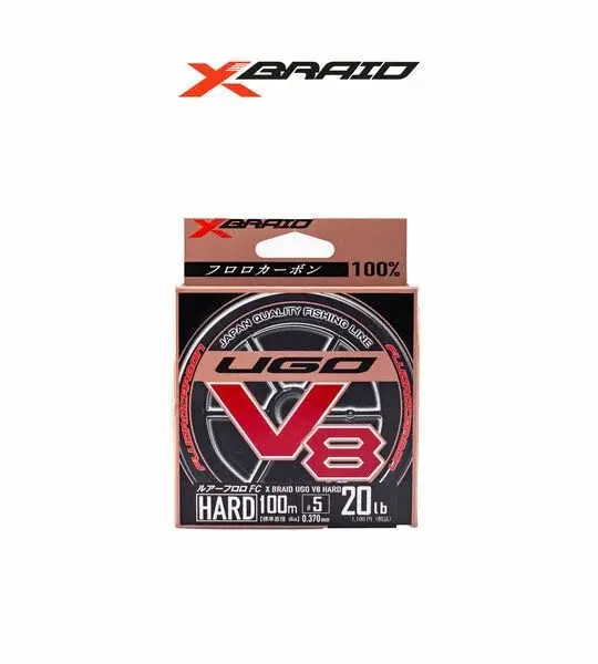 XBRAID F-UGO V8 HARD Fluorocarbon Misina
