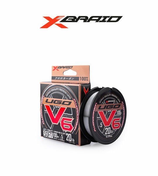 XBRAID F-UGO V6 SOFT Fluorocarbon Misina