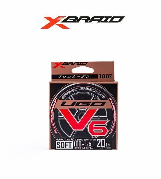 XBRAID F-UGO V6 SOFT Fluorocarbon Misina