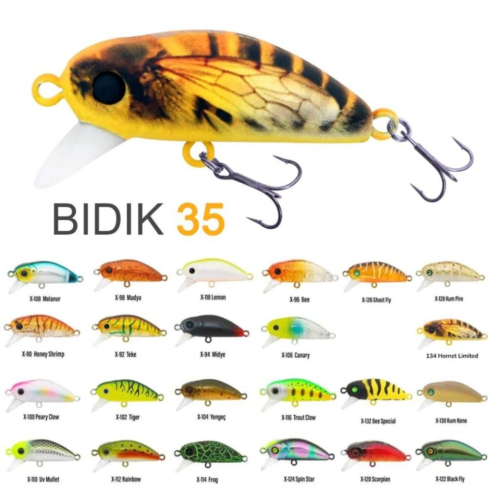 Hanfish Bıdık 3.5 Cm 3.1 Gr Maket Yem