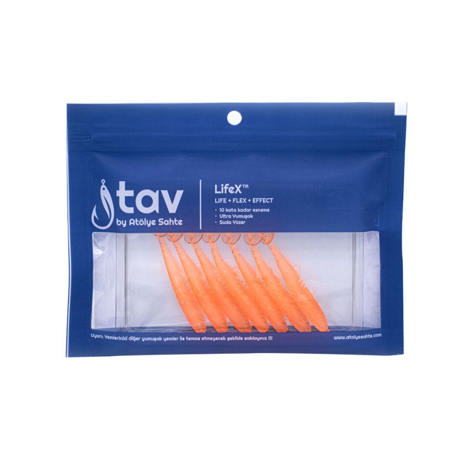 Tav LifeX Gümüş 5.5 Cm 0.82 Gr Silikon Yem
