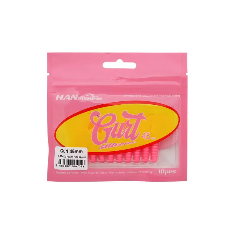 Hanfish Gurt 4.5 Cm Silikon Yem AGT-100 Pearyl Pink Special