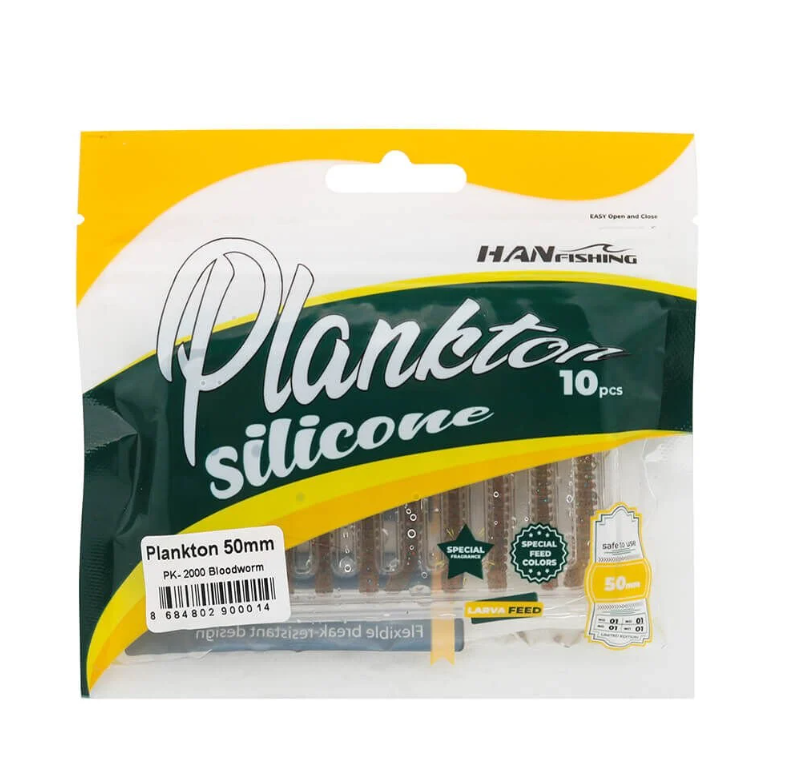 Hanfish Plankton 5 Cm Lrf Silikon Yem Bloody Worm