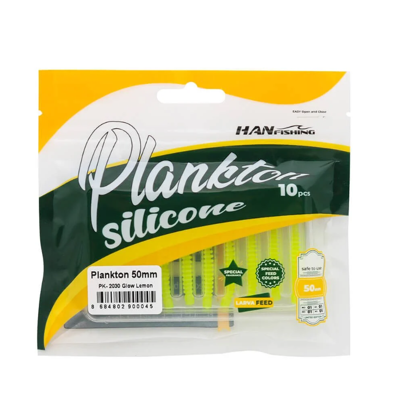 Hanfish Plankton 5 Cm Lrf Silikon Yem Glow Lemon