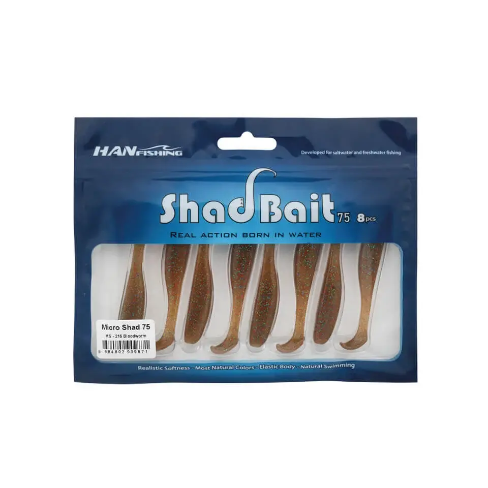 Hanfish Shad Bait 7.5 Cm Silikon Yem