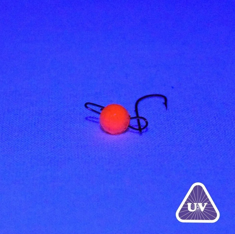 Spiinx Cannon Ball UV Turuncu Jig Head