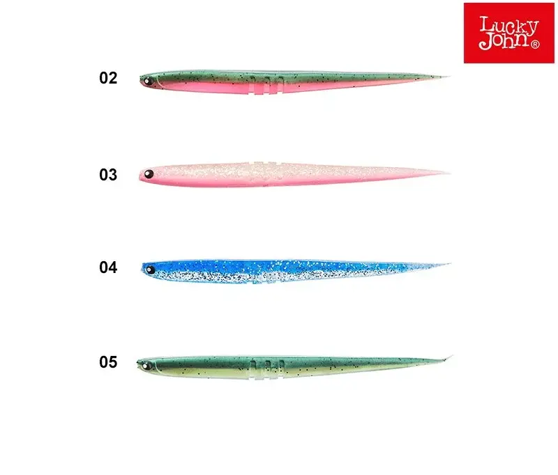 Lucky John 3D SLUG 6'' (15cm)  5PCS