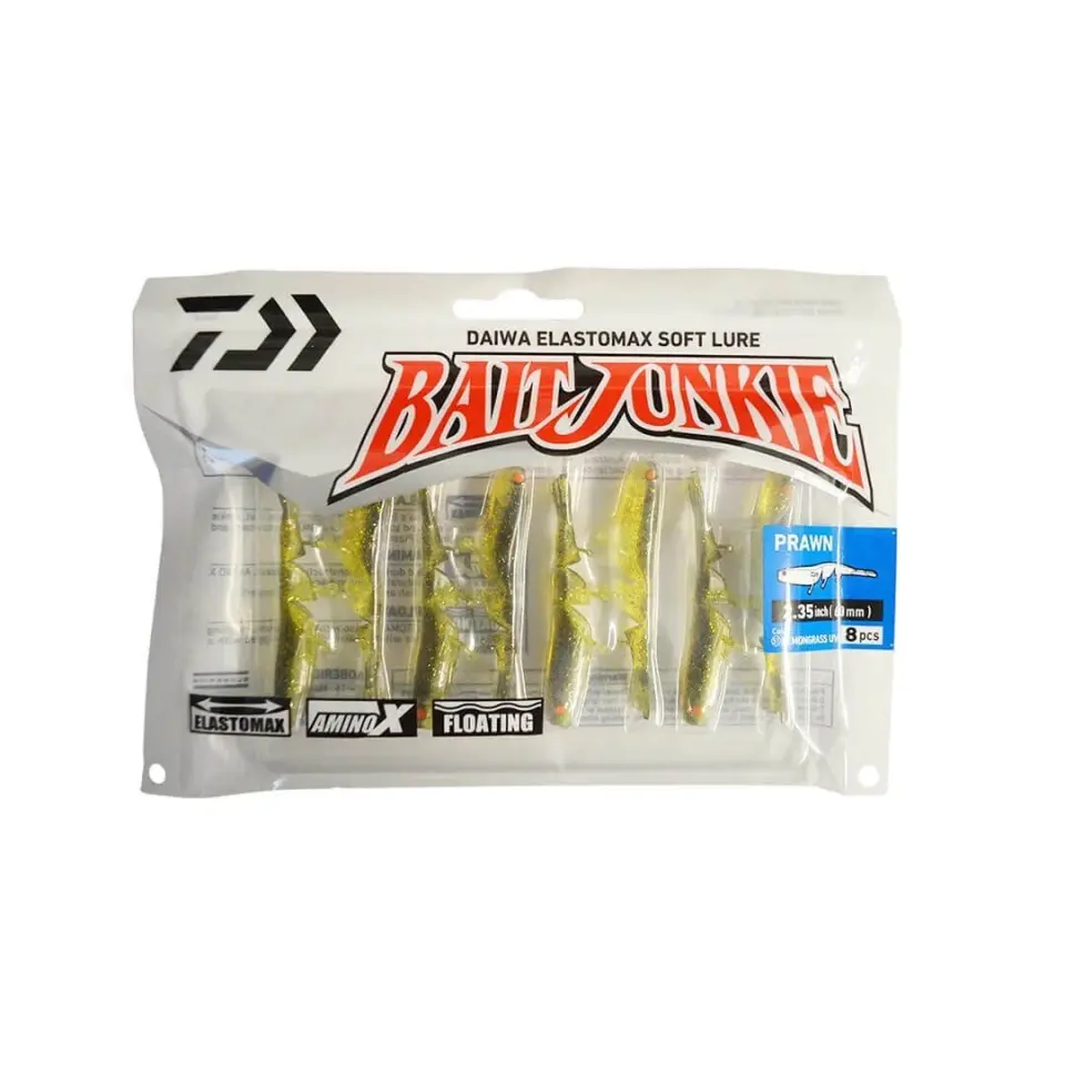 Daiwa Bait Junkie Prawn 7.6 Cm Silikon Karides Yem
