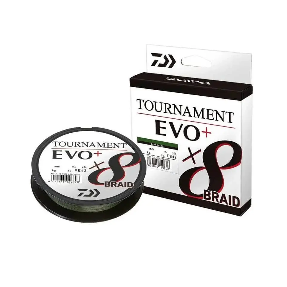 Daiwa Tournament EVO+ 8B 135 Mt. DARK GREEN İp Misina