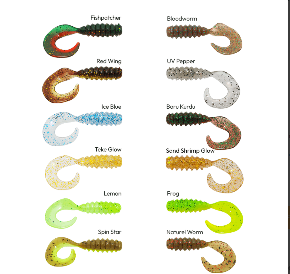 Hanfish Gurt 7 Cm Silikon Yem